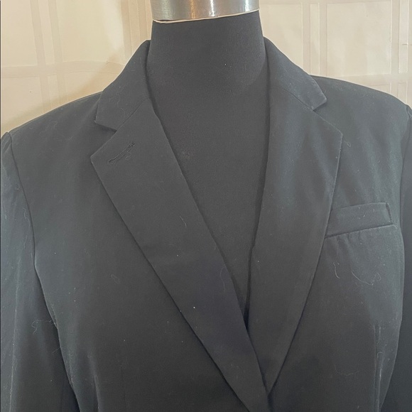 Merona Classic Black Women's Blazer Size 6, PTP 18”, pit to cuff 18” L 36” - Picture 4 of 14